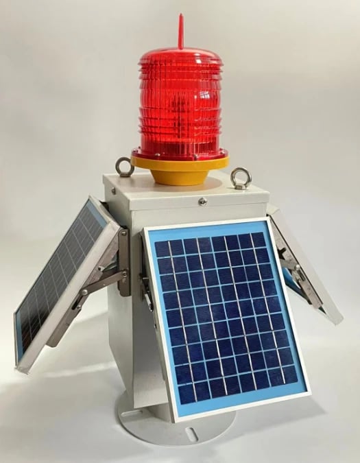 SHD-3G一体化太阳能航标灯